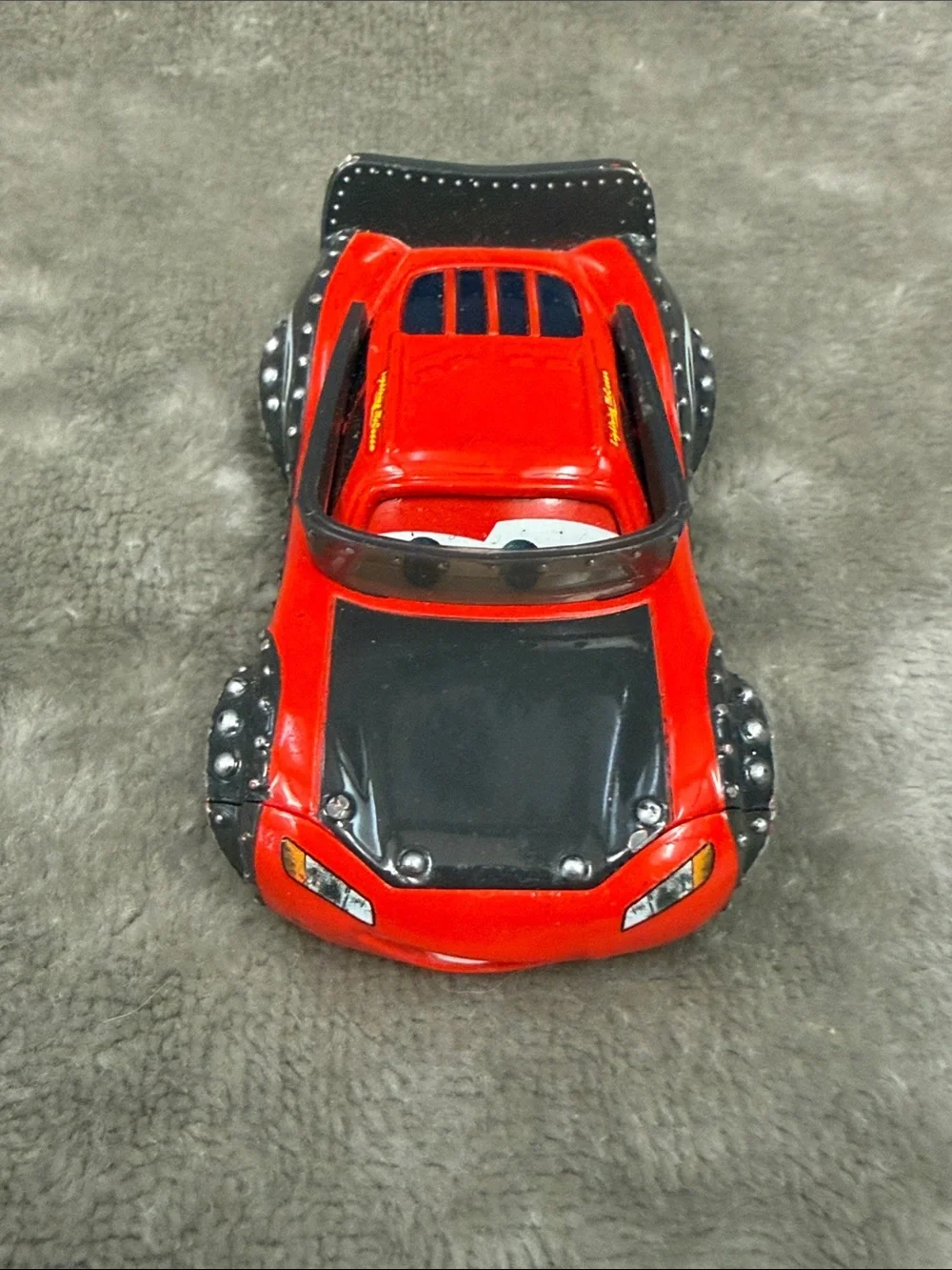 🏎️ Disney Pixar Cars Heavy Metal Lightning Mcqueen Diecast 1:55